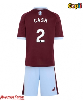 Aston Villa Matty Cash #2 Echipament de Fotbal Replică 2026-27 Copii Acasa (+ Șorturi)